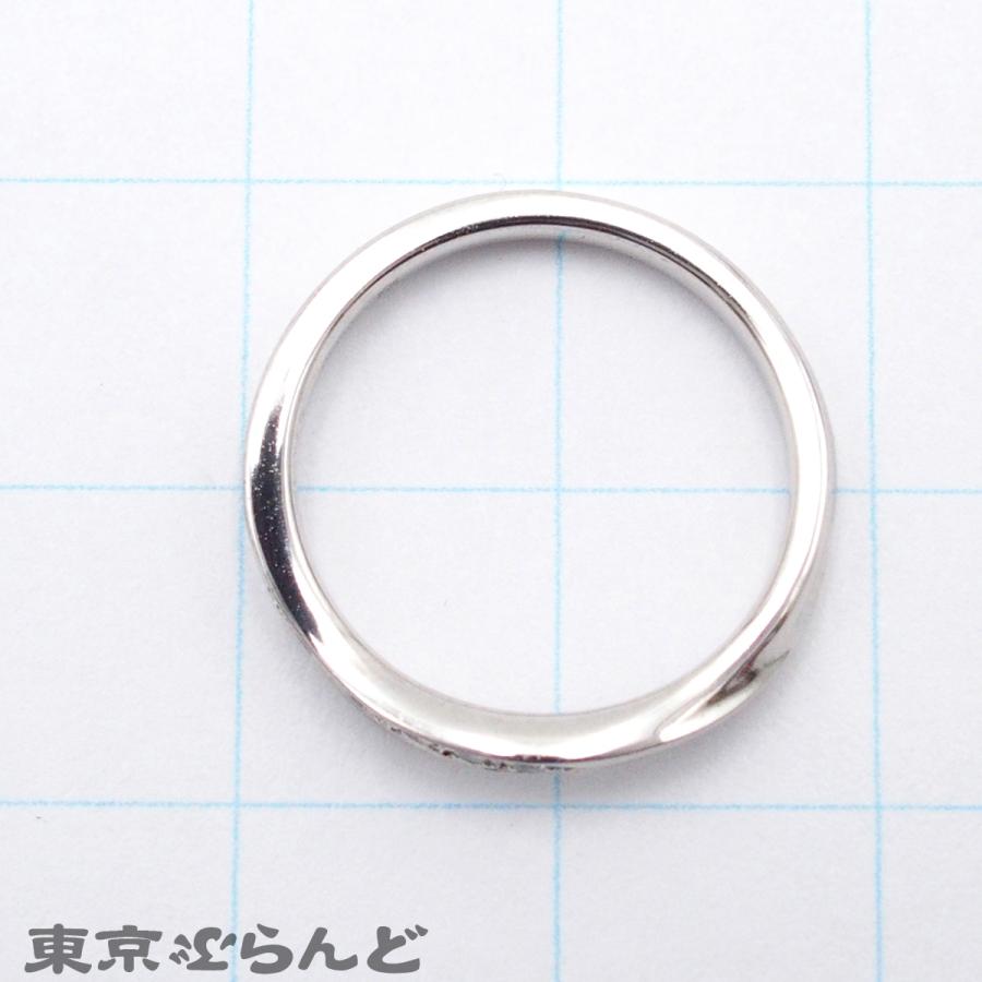 俄 NIWAKA 唐花 プラチナ Pt950 ダイヤモンド 8号相当 リング・指輪