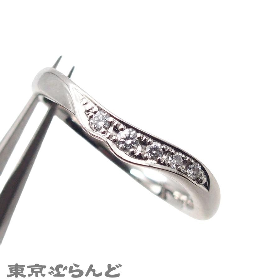 俄 NIWAKA 唐花 プラチナ Pt950 ダイヤモンド 8号相当 リング・指輪