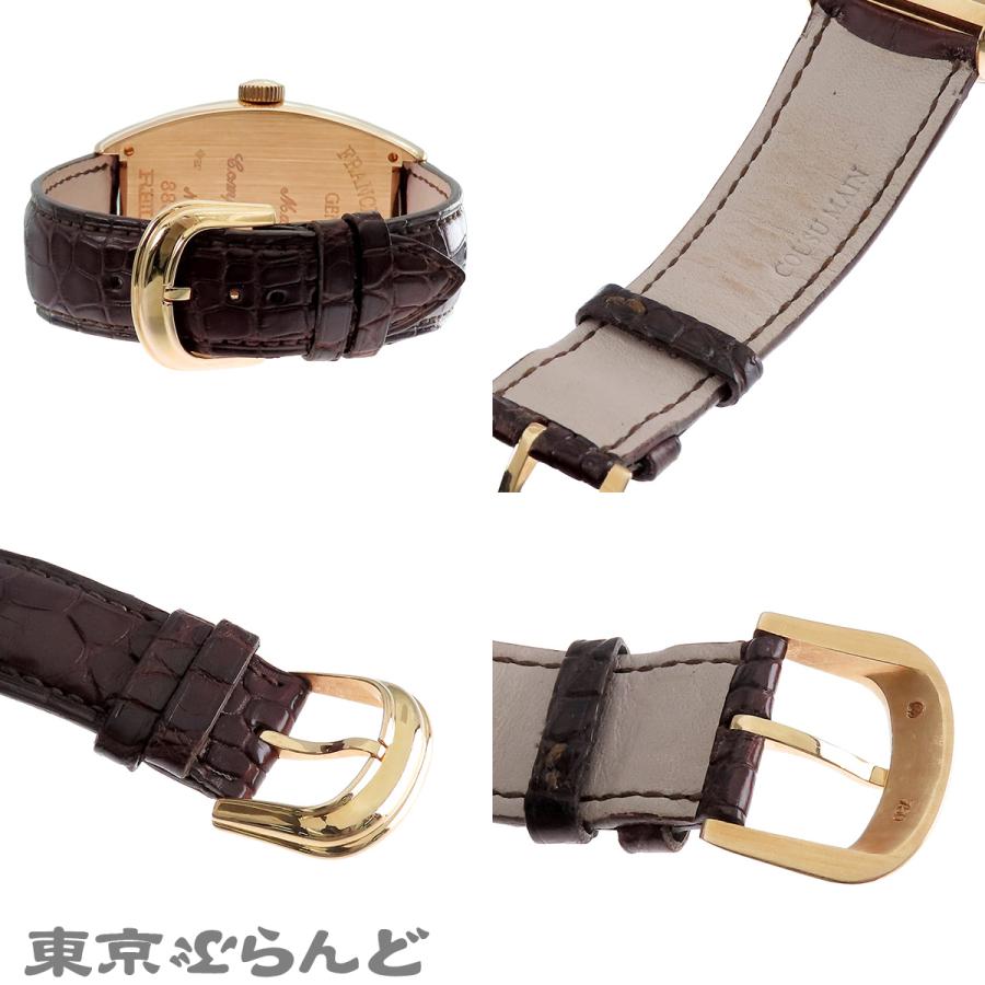 フランクミュラー FRANCK MULLER トノウカーベックス 8880SC ブラウン