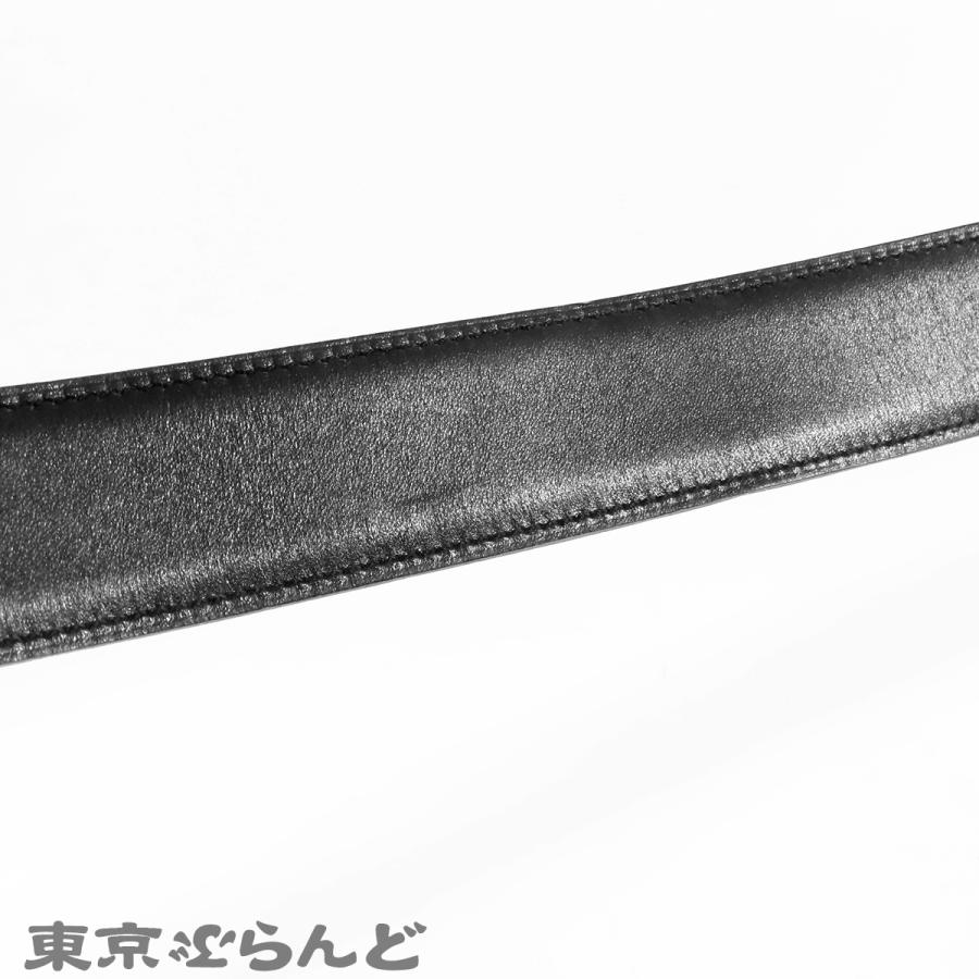 HERMES（エルメス） コンスタンス Hベルト □B刻印 ブラックxゴールド