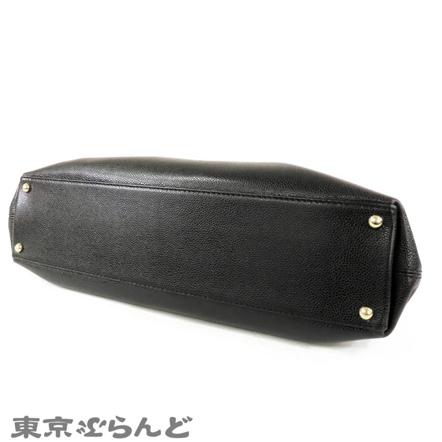 CHANEL（シャネル） ココマーク トート ブラック 黒 ゴールド金具