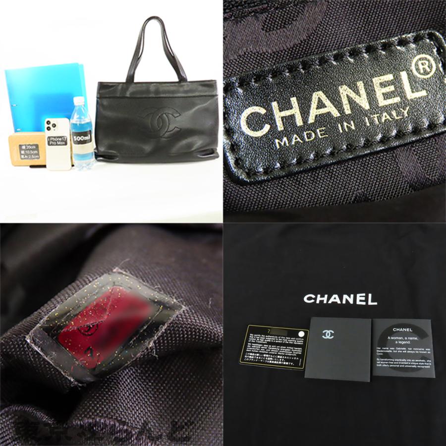 CHANEL（シャネル） ココマーク トート ブラック 黒 ゴールド金具