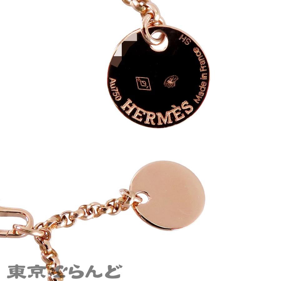 HERMES（エルメス） ケリークロシェットブレスレット ピンクゴールド