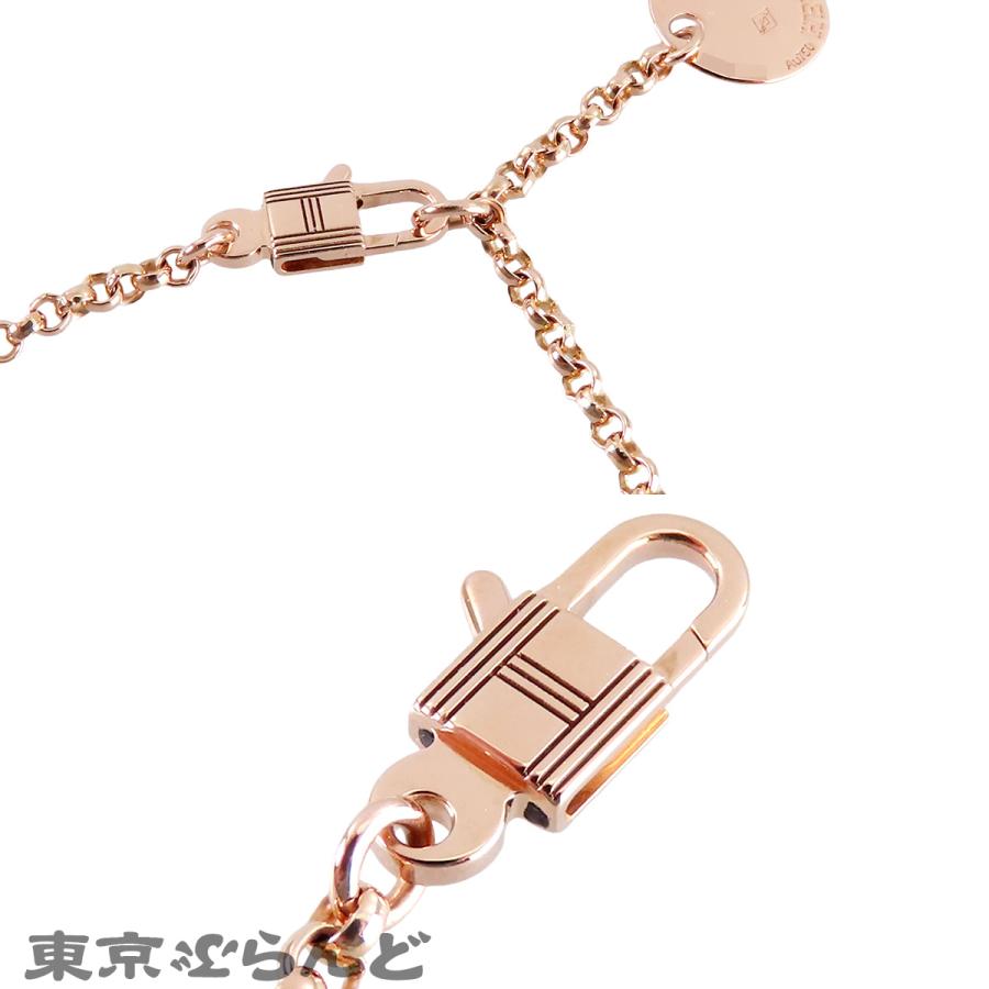 HERMES（エルメス） ケリークロシェットブレスレット ピンクゴールド