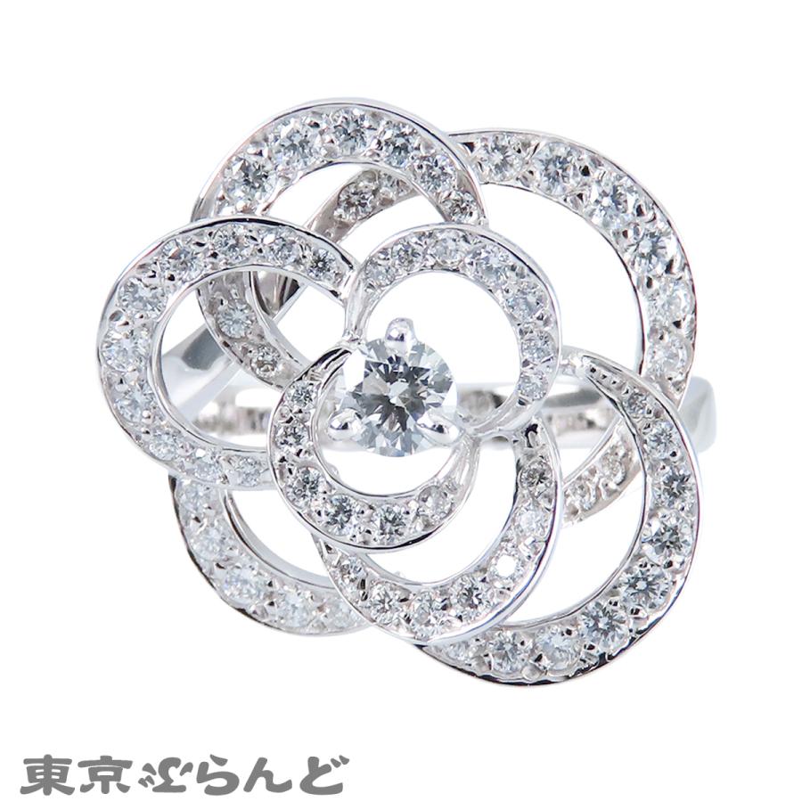 CHANEL（シャネル） カメリアコレクションリング J2579 ゴールド K18WG