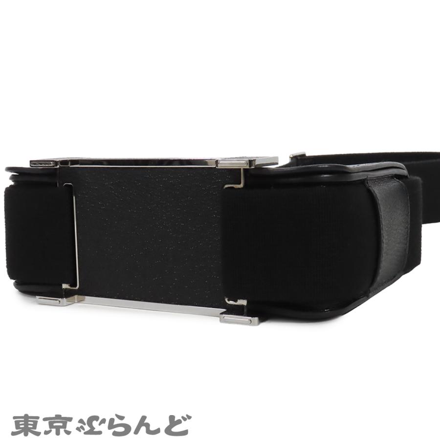 エルメス HERMES ゲタ U刻印 ブラック 黒 シルバー金具 シェーブル ショルダーバッグ レディース 101848296の画像