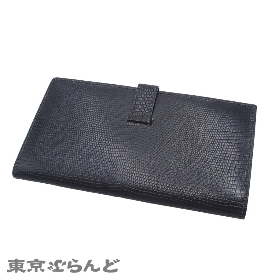 HERMES（エルメス） ベアンスフレ □J刻印 ブラック シルバー金具