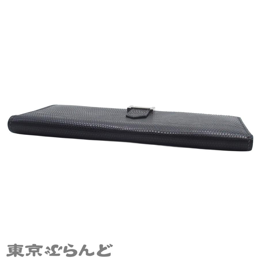 エルメス HERMES ベアン 長財布 □J刻印 ブラック HERMES エルメス 長財布 ベアンスフレ 黒 (ブラック) シェーブルミゾル