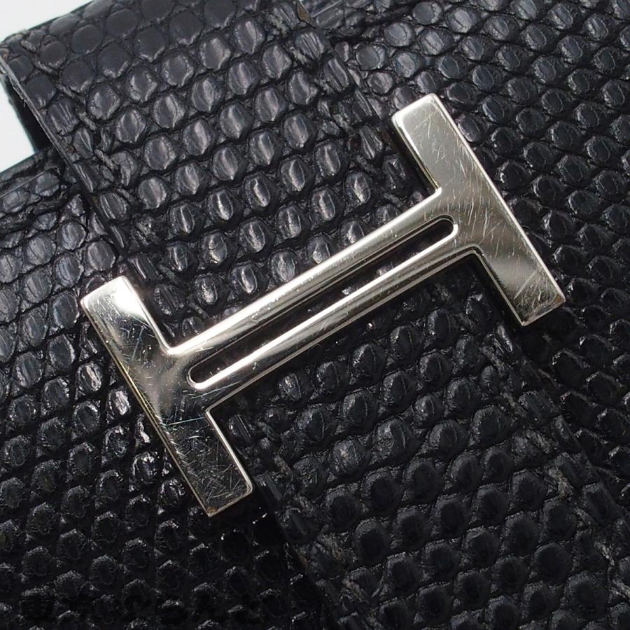 HERMES（エルメス） ベアンスフレ □J刻印 ブラック シルバー金具