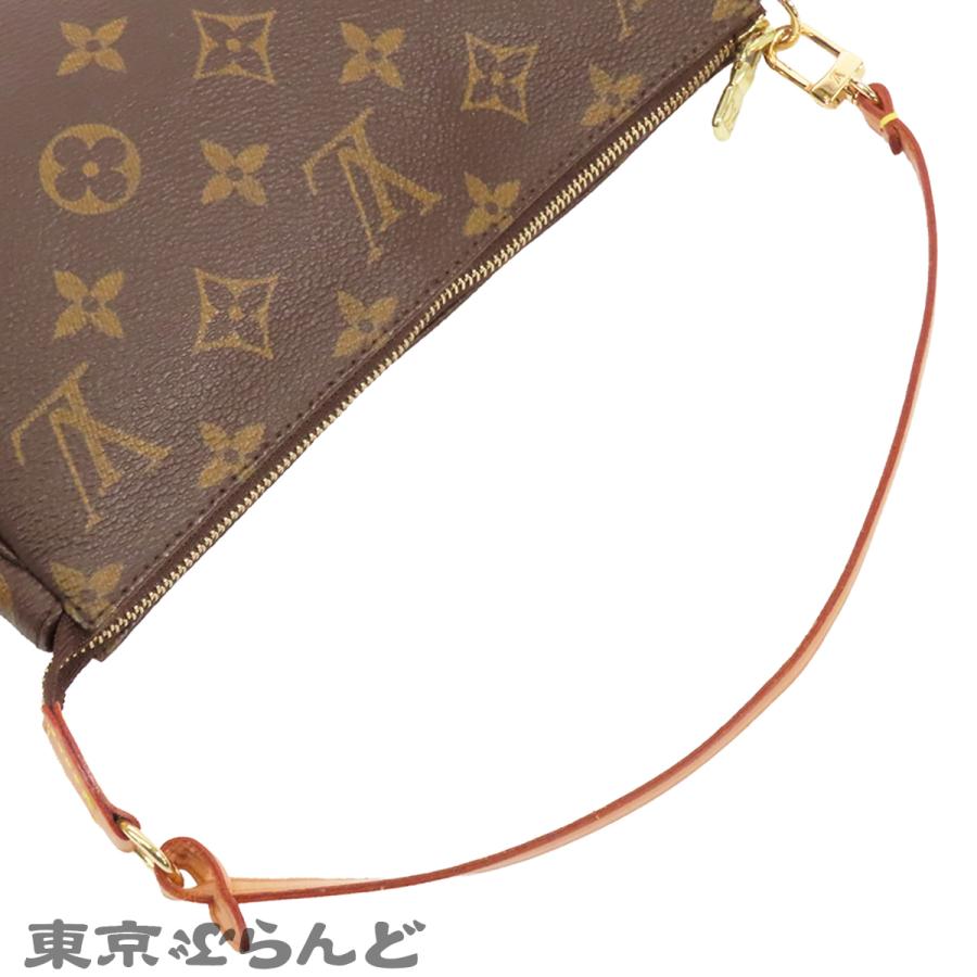 ルイ・ヴィトン LOUIS VUITTON ポシェット・アクセソワール M51980 ブラウン モノグラムキャンバス レディース ショルダーバッグ ルイ ヴィトン モノグラム ポシェット アクセソワール ブラウン M51980