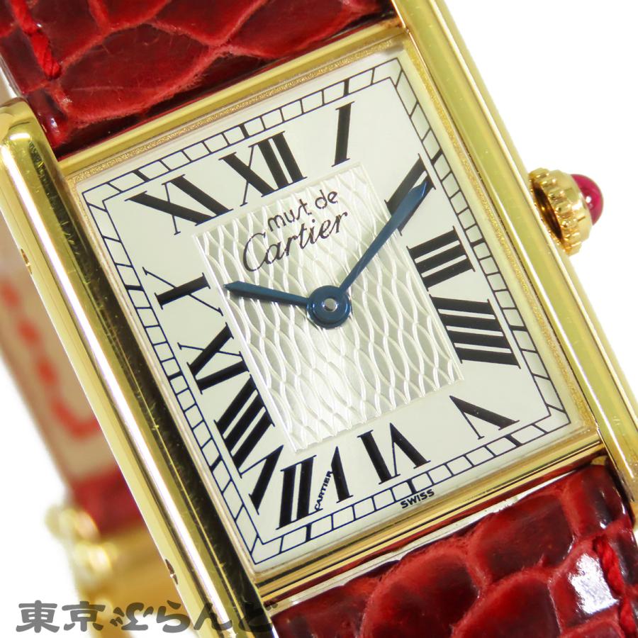 カルティエ Cartier マストコリゼ ヴェルメイユ W1010595 150周年記念 限定1847本 レディース 腕時計 クォーツ ウォッチ Must VLP 90218566 Cartier（カルティエ） マストタンク LM 創業150周年記念 1847本限定