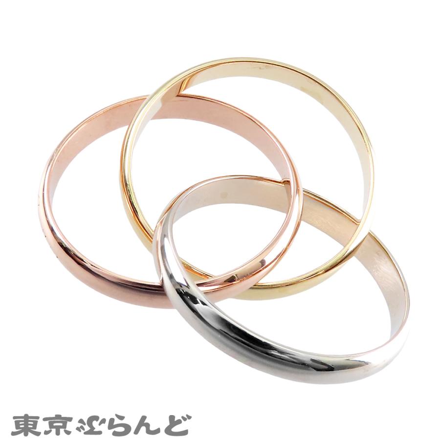 Cartier（カルティエ） トリニティリング スリーカラーゴールド K18PG