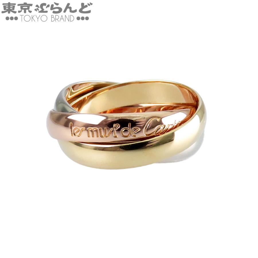 Cartier（カルティエ） トリニティリング スリーカラーゴールド K18PG