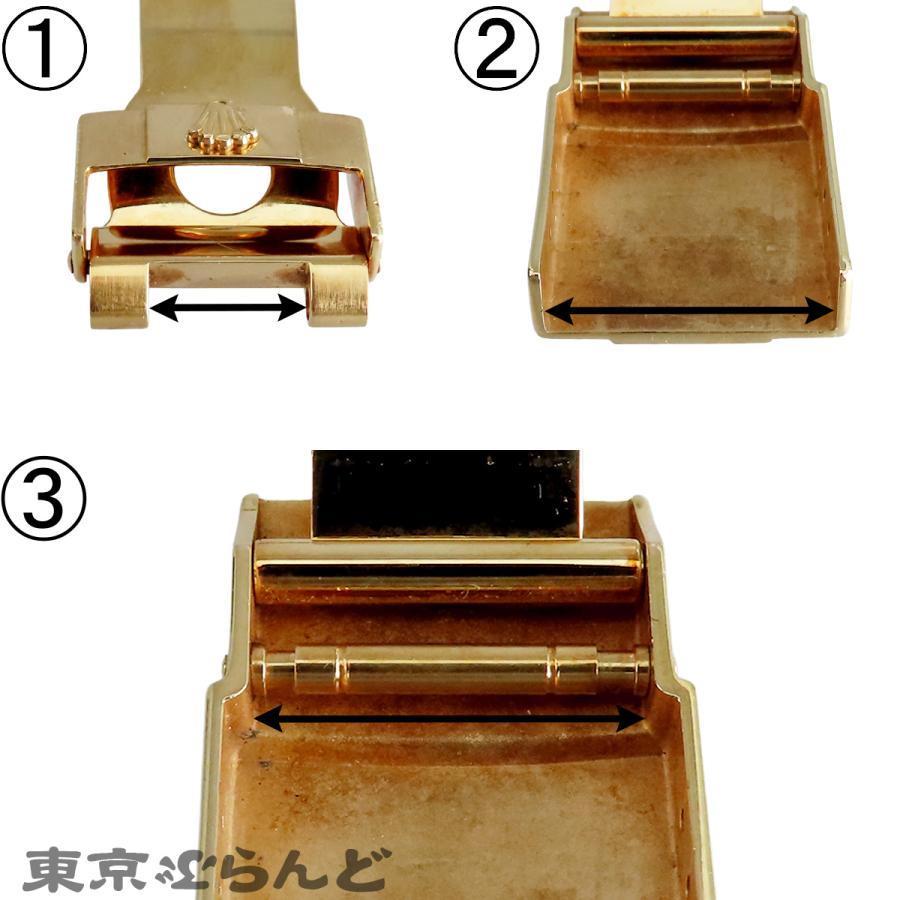 ROLEX（ロレックス） 純正バックル 78498 イエローゴールド K18YG 金
