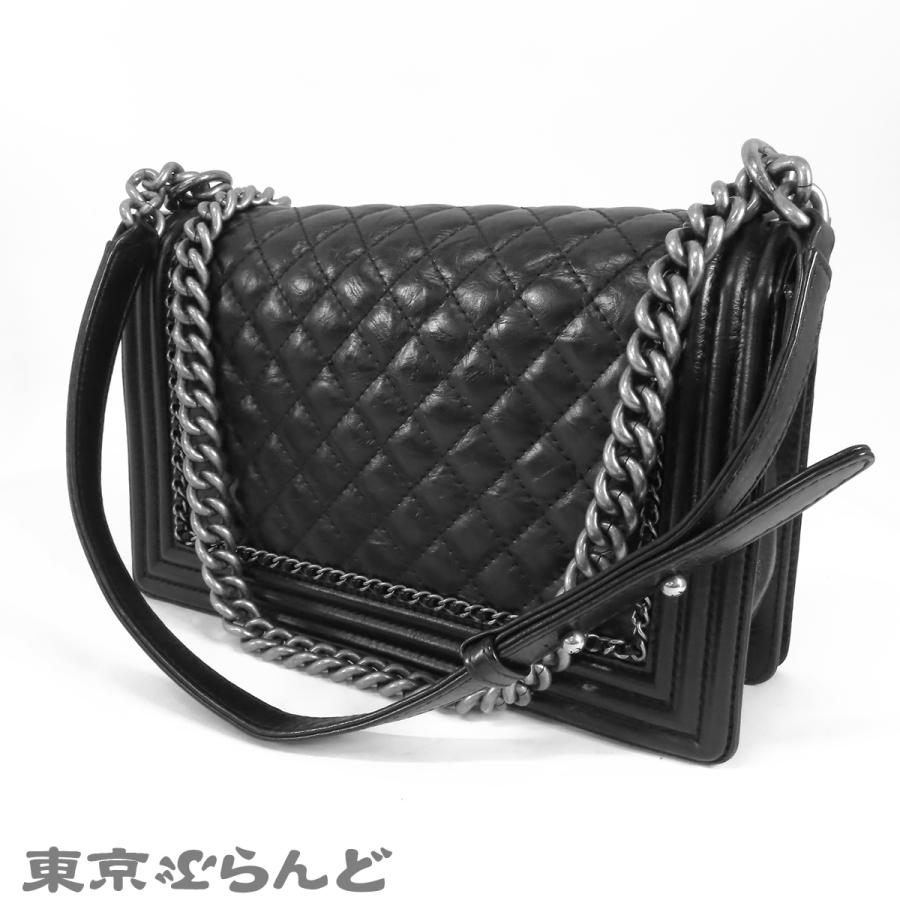 CHANEL（シャネル） ボーイシャネル チェーンバッグ ブラック 黒