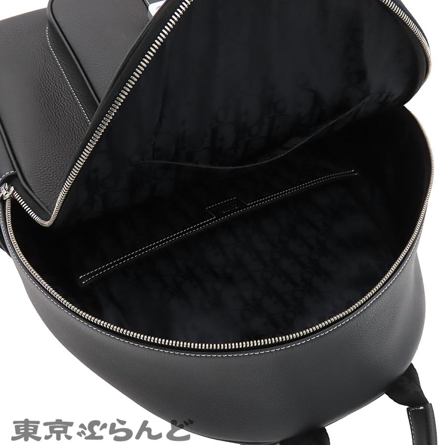 ディオール Dior サドルジップ バックパック 1ADBA212YKK ブラック 黒