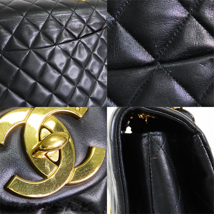 CHANEL（シャネル） マトラッセ 34 Wチェーンシングルフラップバッグ
