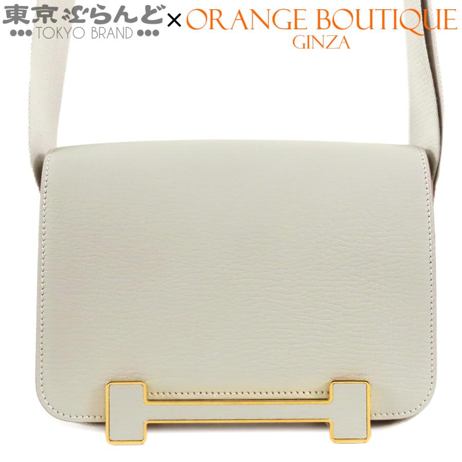 HERMES（エルメス） ゲタ K刻印 グリペール ゴールド金具 シェーブル