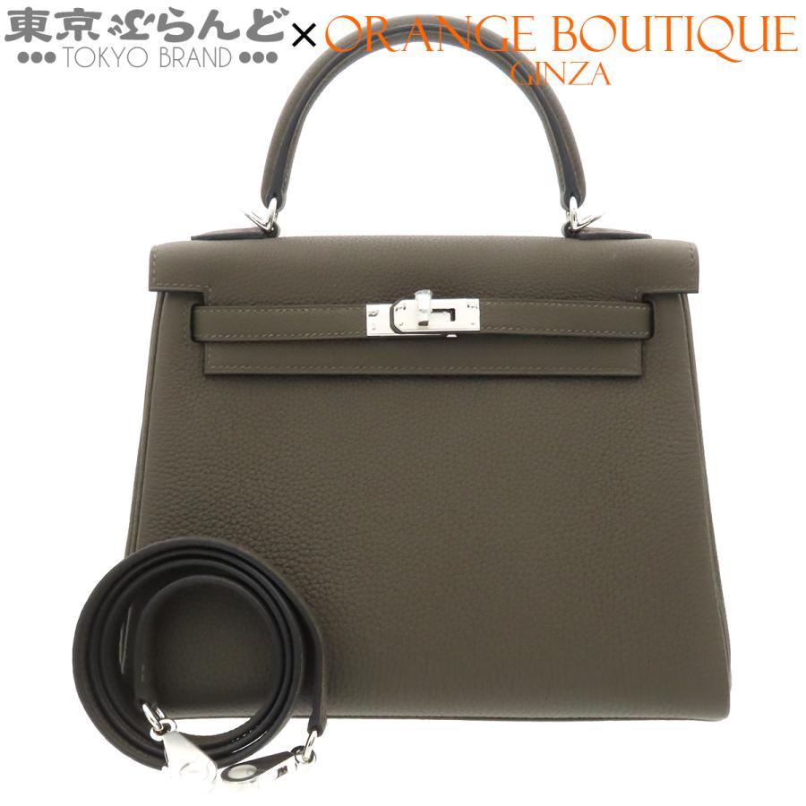 HERMES（エルメス） ケリー 25 K刻印 ヴェールロデン シルバー金具