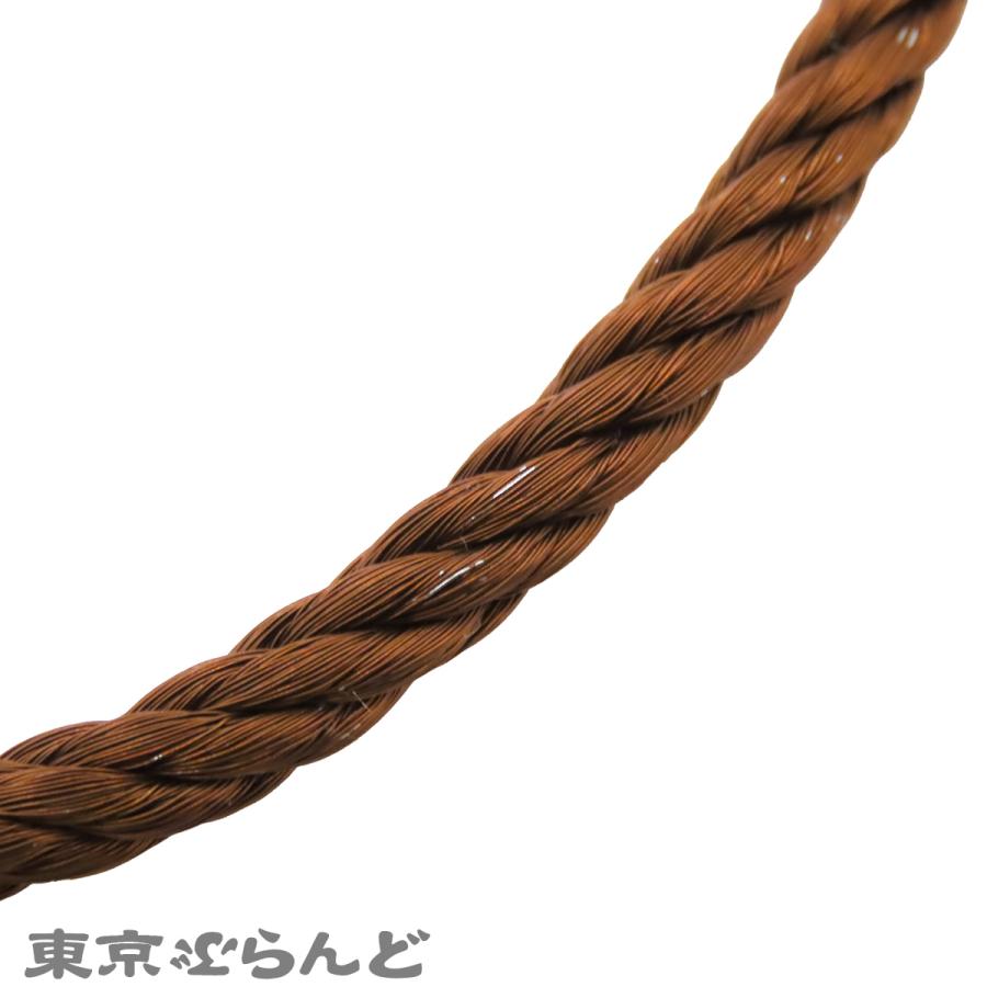 FRED フレッド フォース10 ブレスレット用 スティールケーブル 15 Fred（フレッド） フォース10 ブラウンxゴールド SS LM スチール