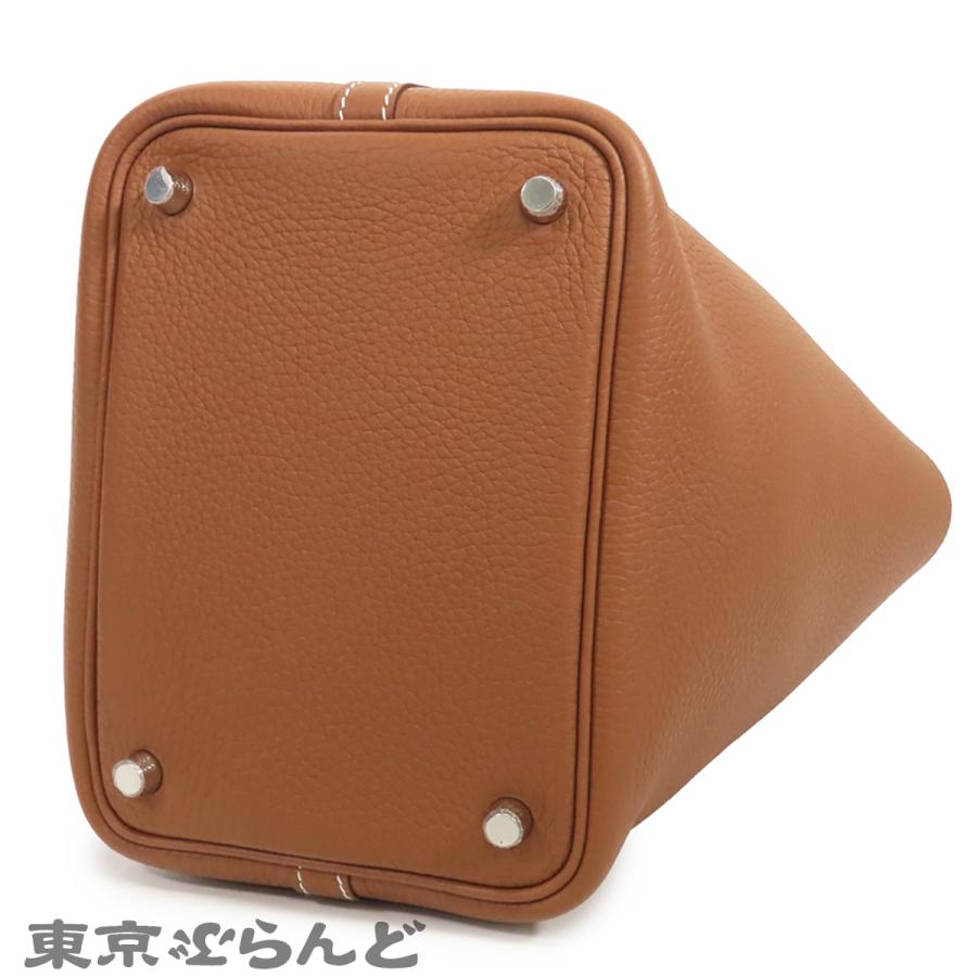 【新品未使用】国内正規　ピコタンロックPM シルバー金具　Z刻印 HERMES（エルメス） ピコタンロック PM K刻印 ゴールド シルバー金具