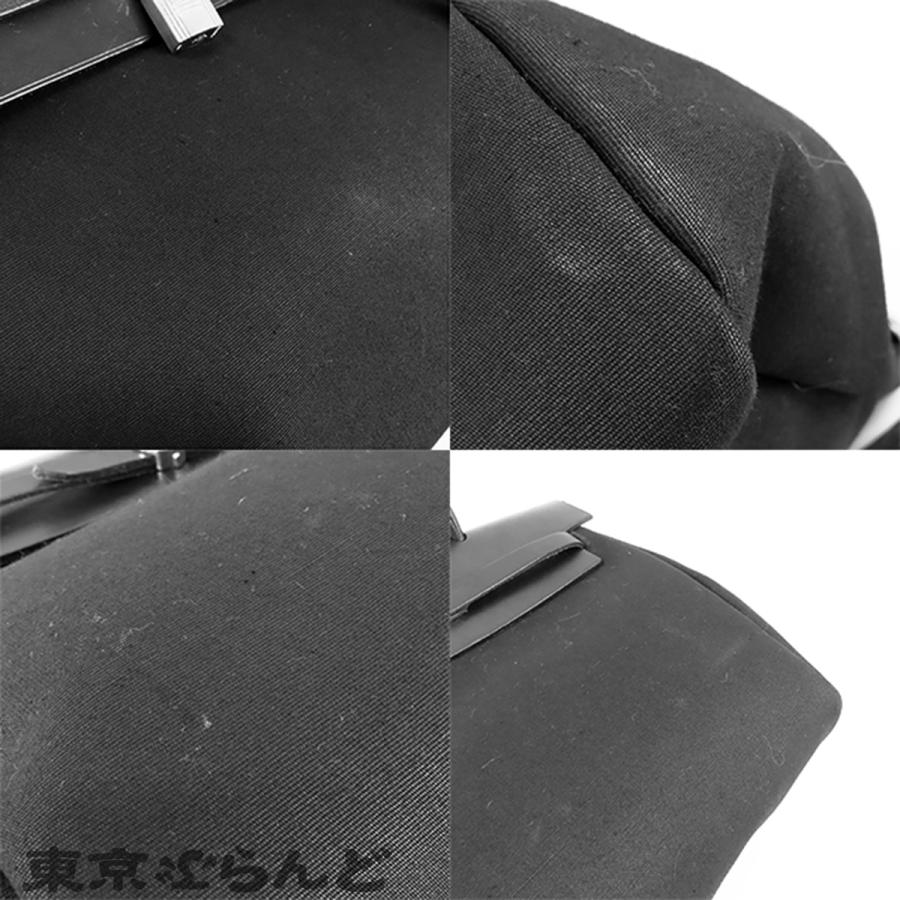 HERMES（エルメス） エールバッグ アド PM □G刻印 ブラック シルバー