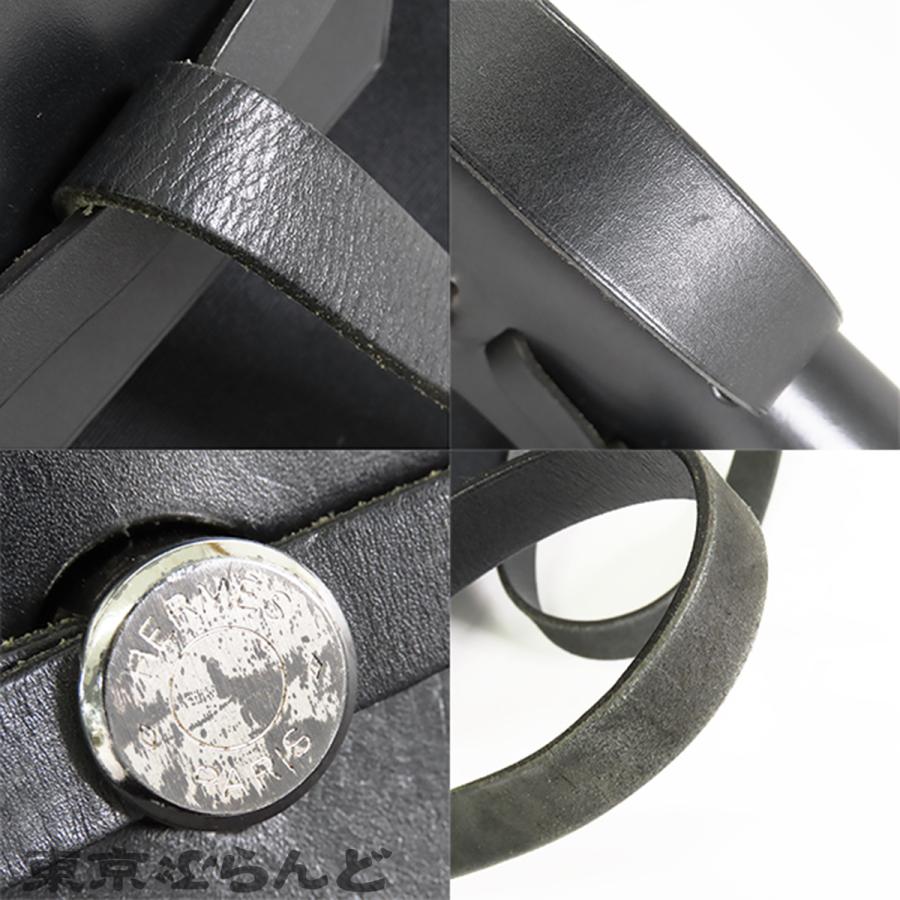 HERMES（エルメス） エールバッグ アド PM □G刻印 ブラック シルバー