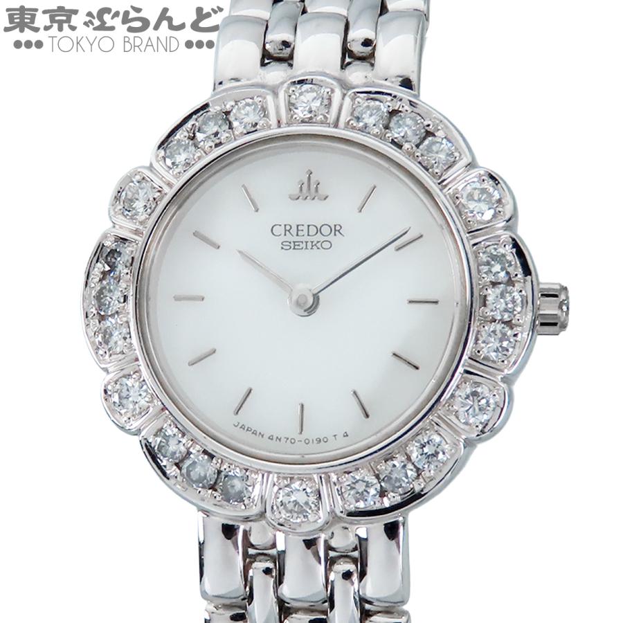 SEIKO（セイコー） クレドール GTAA983 4N70-019A ホワイト K18WG