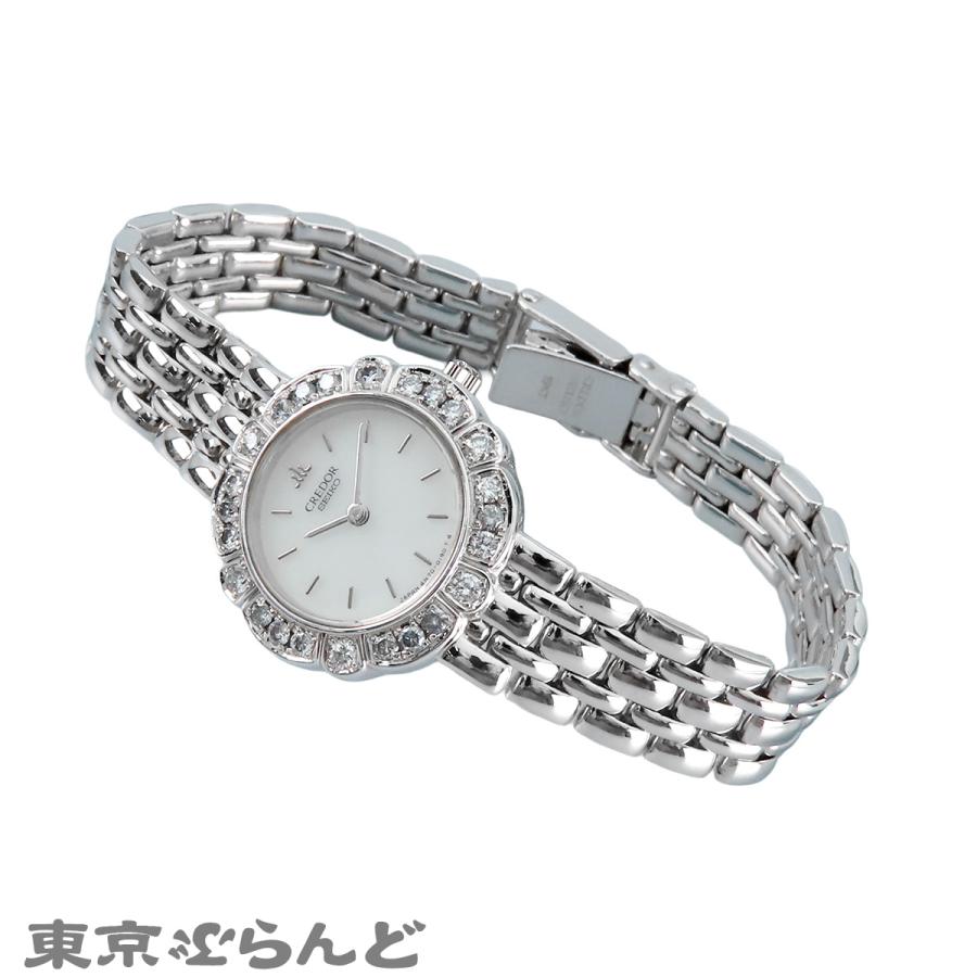 SEIKO（セイコー） クレドール GTAA983 4N70-019A ホワイト K18WG