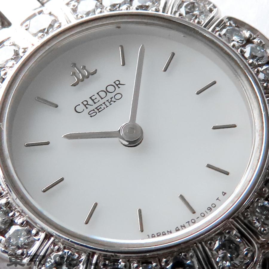 SEIKO（セイコー） クレドール GTAA983 4N70-019A ホワイト K18WG