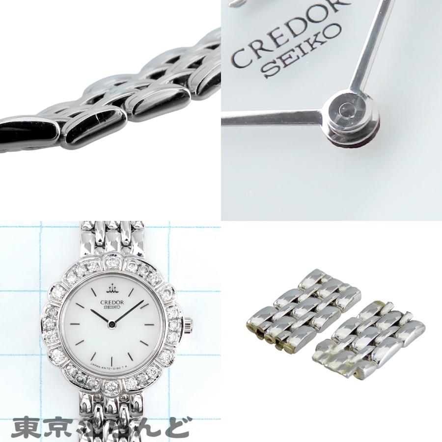SEIKO（セイコー） クレドール GTAA983 4N70-019A ホワイト K18WG