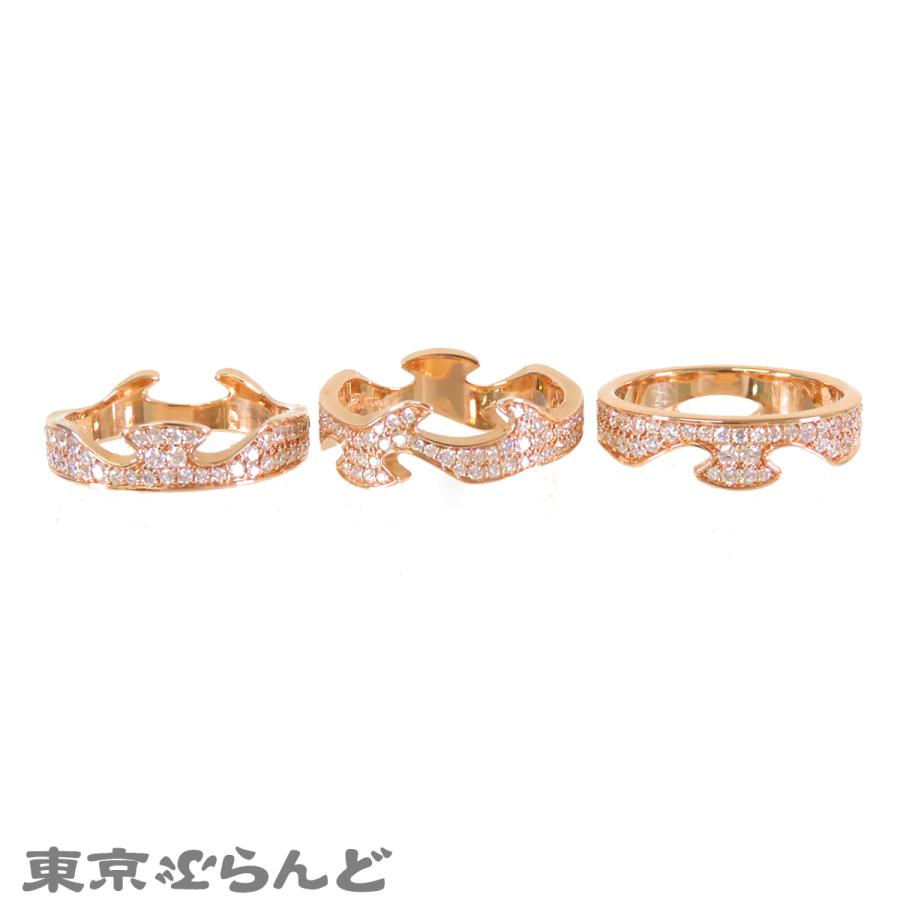 ジョージジェンセン Georg Jensen フュージョン リング ピンクゴールド 
