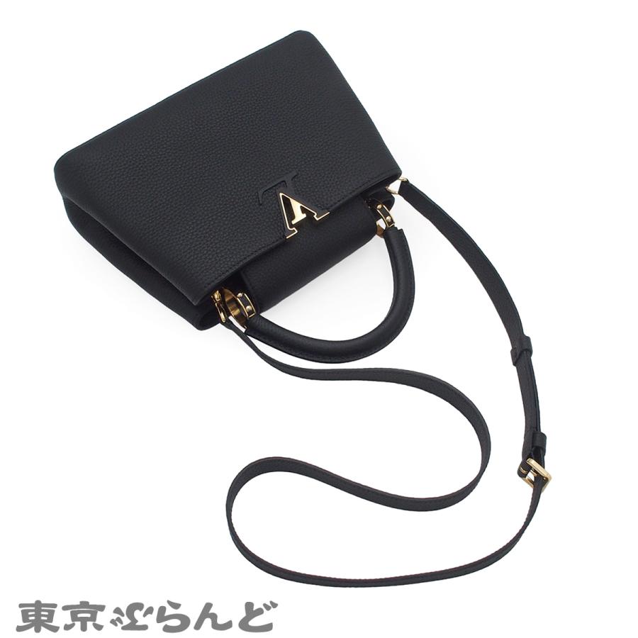 LOUIS VUITTON（ルイ・ヴィトン） カプシーヌ BB M24728 ノワール トリヨン 2WAY ショルダーバッグ ハンドバッグ ...