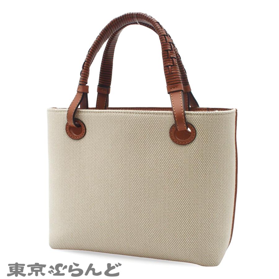 LOEWE（ロエベ） アナグラム トートバッグ A717S74X01 エクリュxタン 