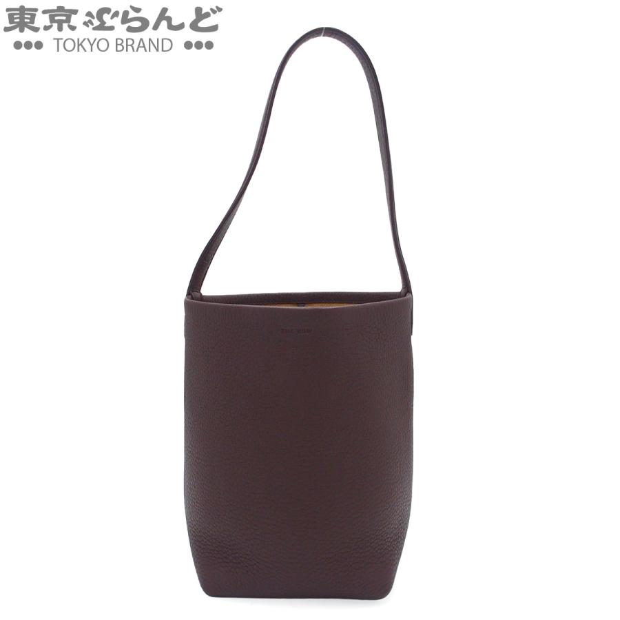 THE ROW(ザロウ) ショルダーバッグ スモールN/Sパークトート W1314 L129 ダークブラウン レザー ザ・ロウ THE ROW N/S パークトート W1314L129 ブラウン レザー