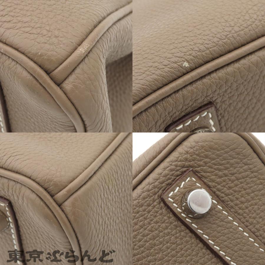 HERMES（エルメス） バーキン 30 □N刻印 エトゥープ シルバー金具
