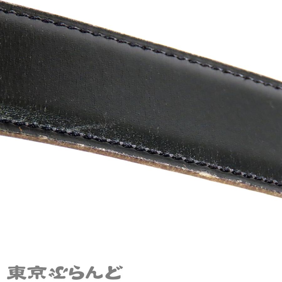 HERMES（エルメス） カデナ ベルト □B刻印 ゴールドxブラック