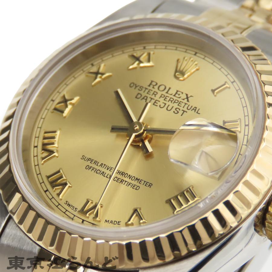 ROLEX（ロレックス） デイトジャスト 79173 シャンパンゴールド SS