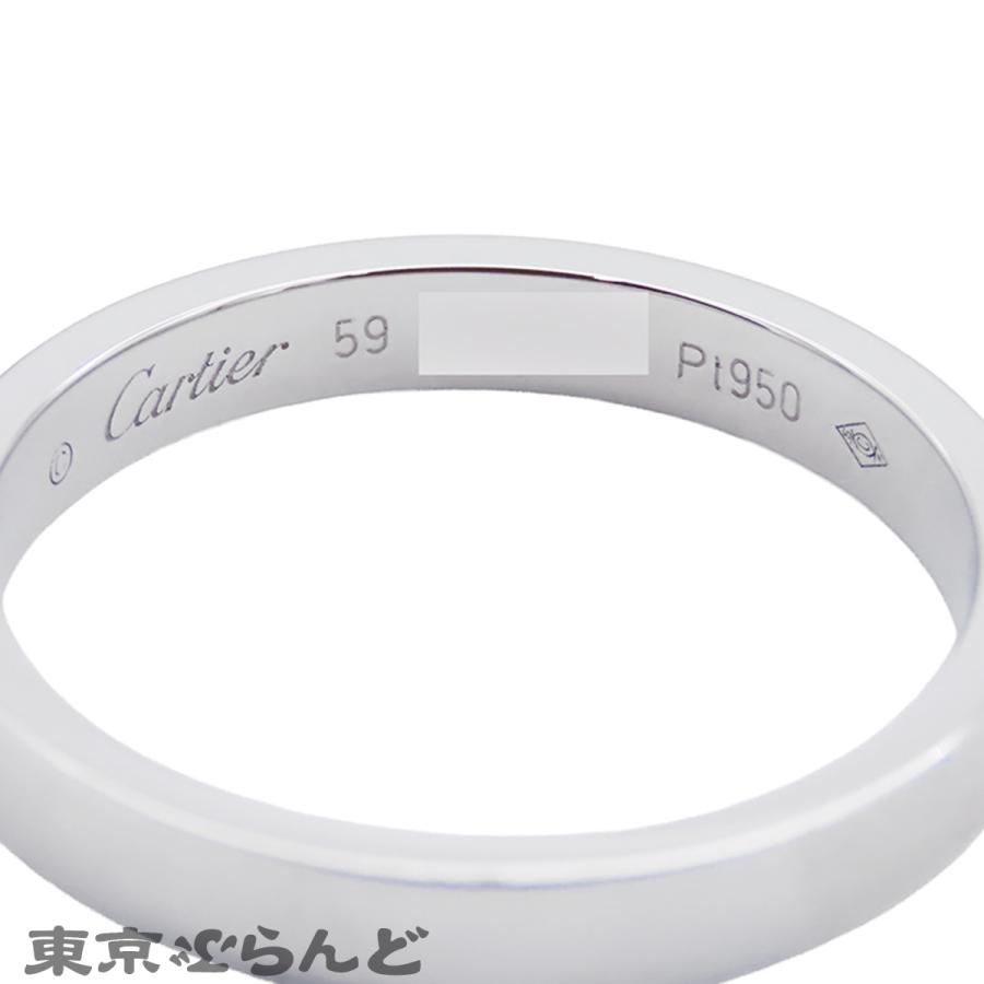 Cartier（カルティエ） エングレーブド ウェディング リング プラチナ