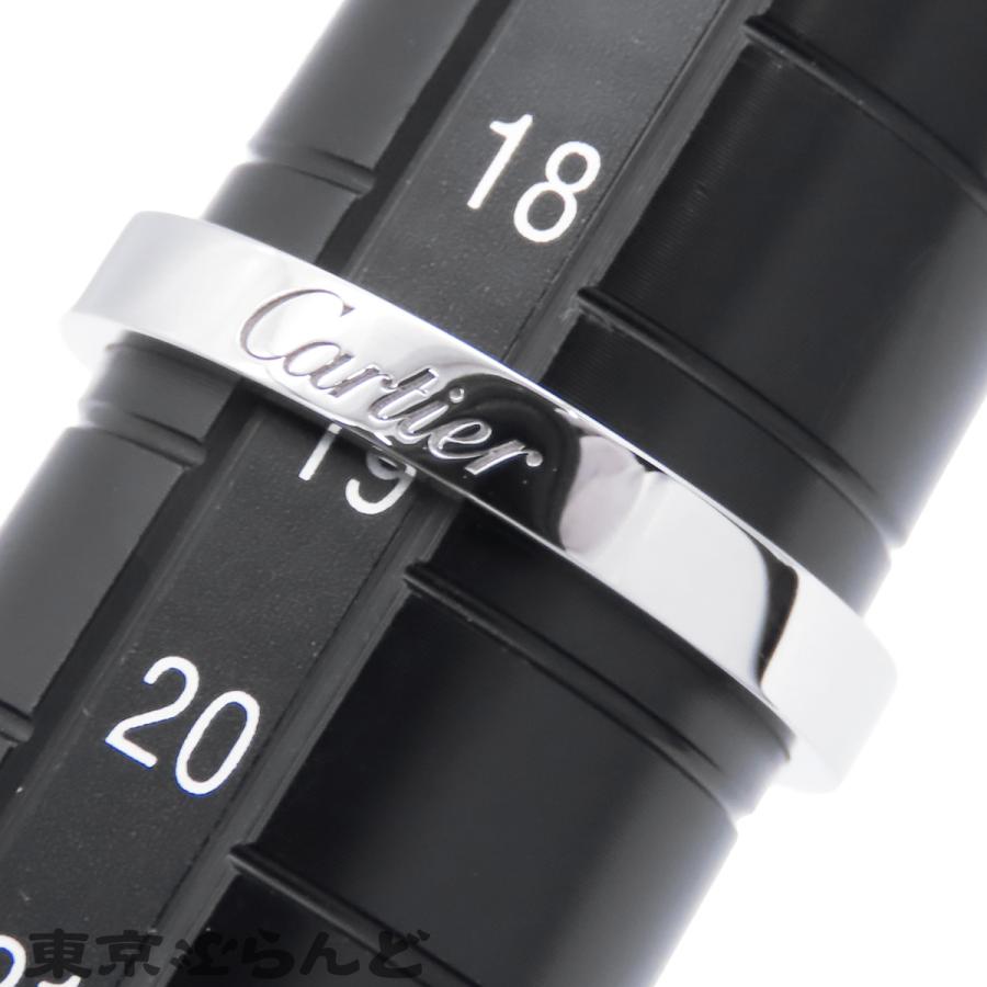 Cartier（カルティエ） エングレーブド ウェディング リング プラチナ
