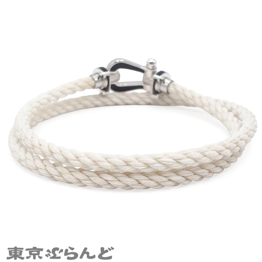 Fred（フレッド） フォース10 ブレスレット ホワイトゴールドxブラック