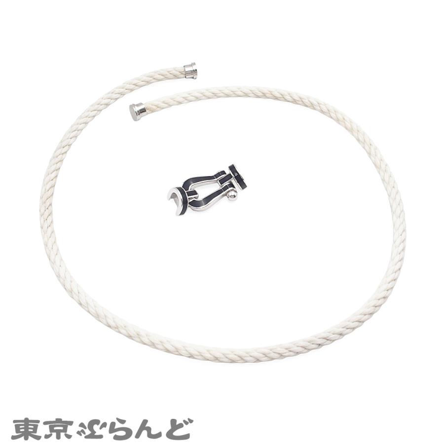 Fred（フレッド） フォース10 ブレスレット ホワイトゴールドxブラック