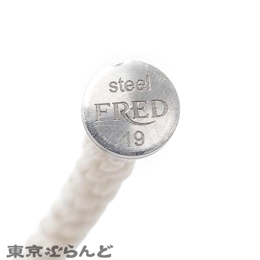 Fred（フレッド） フォース10 ブレスレット ホワイトゴールドxブラック