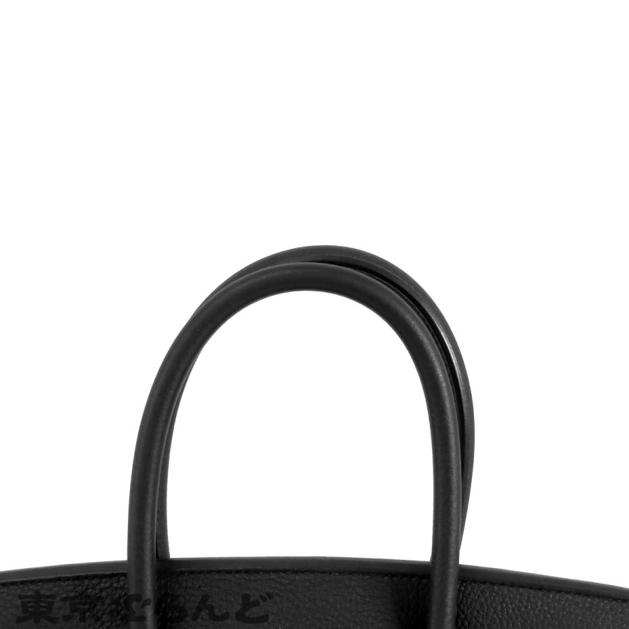 HERMES（エルメス） バーキン 30 K刻印 ブラック 黒 シルバー金具 トゴ