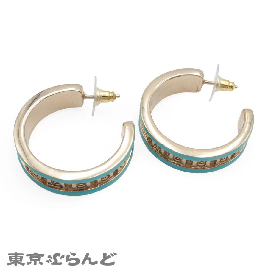 CHANEL（シャネル） ピアス ゴールド メタル ココマーク フープ コスチュームジュエリー B24C レディース 101853356 ...