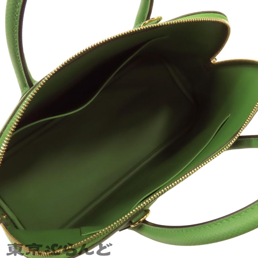 エルメス HERMES ボリード 1923 30 B刻印 ヴェールユッカ ゴールド金具 エプソン 2WAY ハンドバッグ ショルダーバッグ レディース 101853378の画像