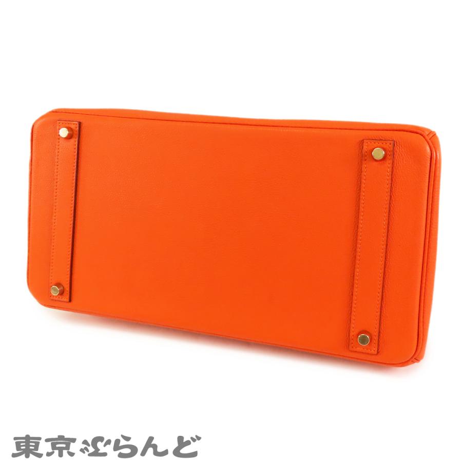 Hermès オレンジ箱　バーキン40、オータクロア40用　箱のみ HERMES（エルメス） バーキン 40 □H刻印 オレンジ ゴールド金具 トゴ