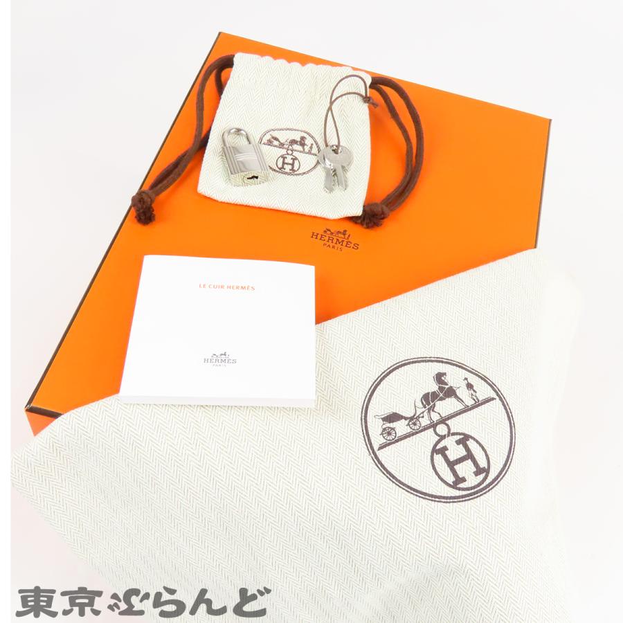 エルメス HERMES ピコタンロック PM K刻印 ブラック 黒 シルバー金具 トリヨン ハンドバッグ レディース 未使用 101855317の画像