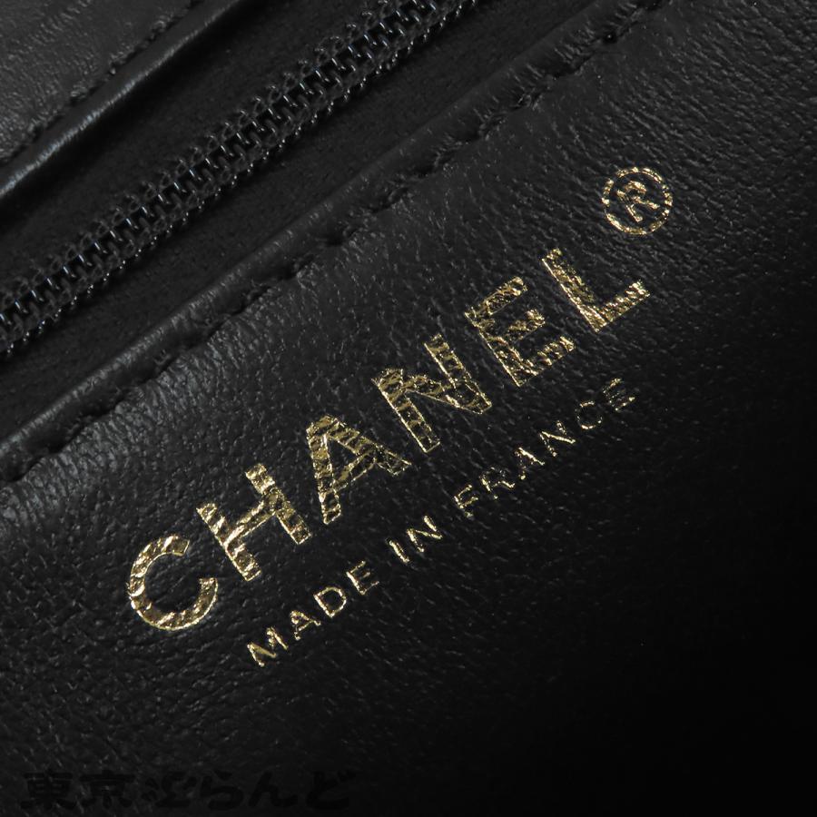 シャネル CHANEL チェーンショルダーバッグ AS5026 ブラック 黒 ラムスキン マトラッセ シングルフラップ レディース 101855326の画像
