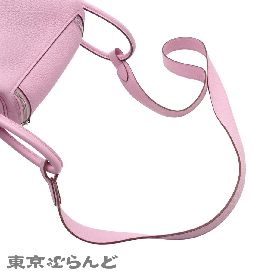 HERMES（エルメス） リンディ ミニ Z刻印 モーヴシルベストル シルバー 